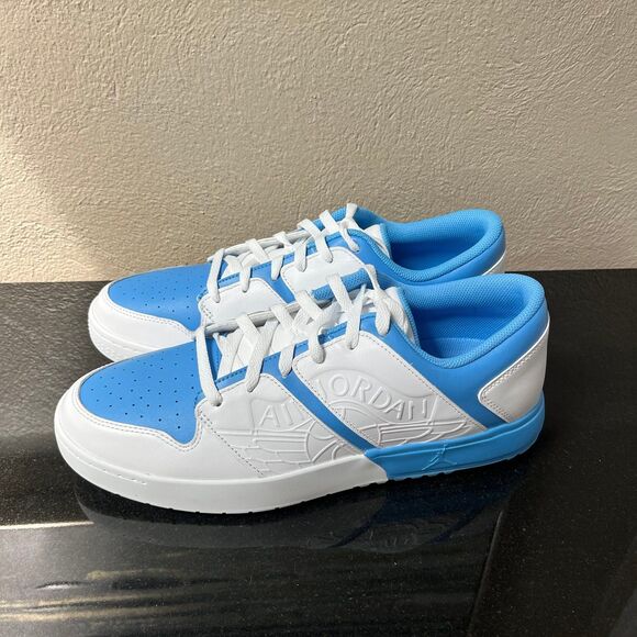 Nike Jordan NU Retro 1 Low UNC Golf Shoes White University Blue 10.5 FZ4153-101 - Picture 3 of 8